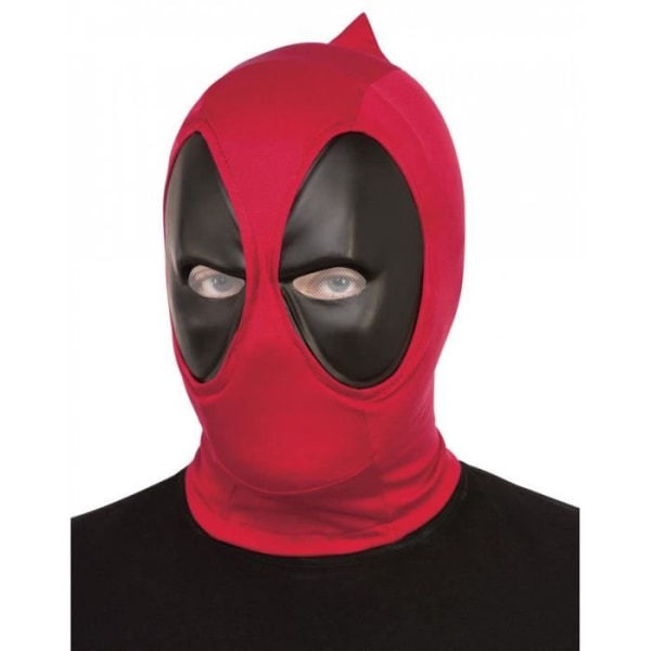 Deadpool Helmask - HORRORSHOP - Röd/Svart - Kostymtillbehör