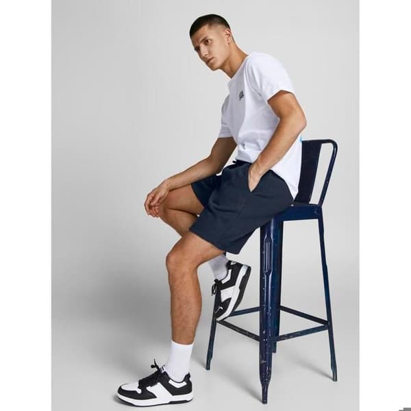 Short Jack & Jones Gordon Bradley - marinblå kavaj marinblå blazer S
