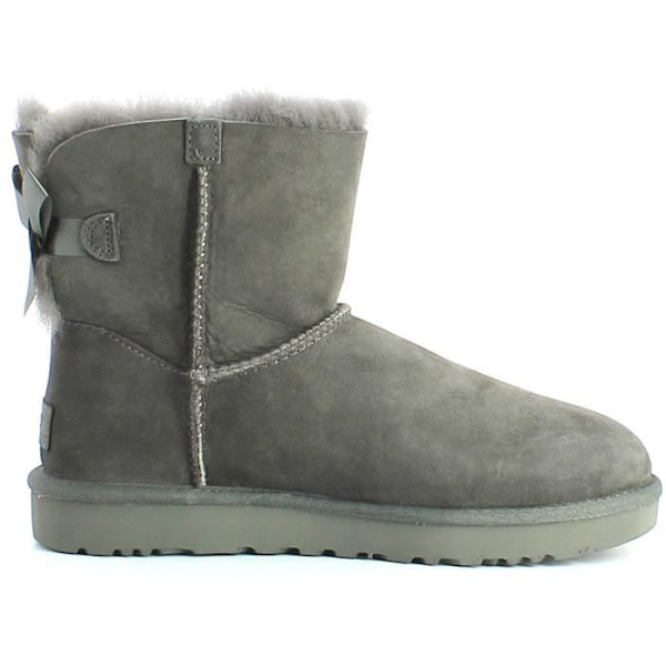 Stövlar - Ugg - Mini Bailey Bow II - Läder - Grå - Låg - 40