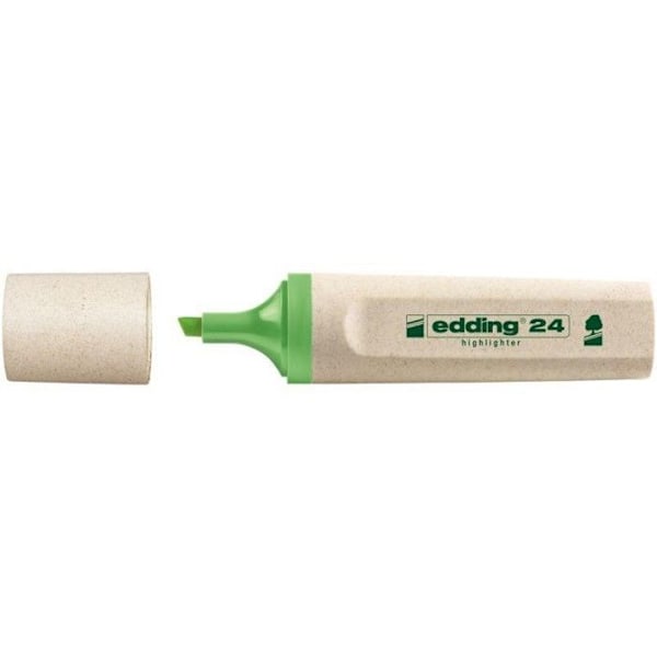 Surlinhare - edding - EcoLine 24 - Vattenbaserad bläck - Sned spets - Paket med 4 färger