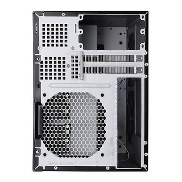 SILVERSTONE SST-DS380 Mini-ITX Fodral - Förvaring med dörr, Svart