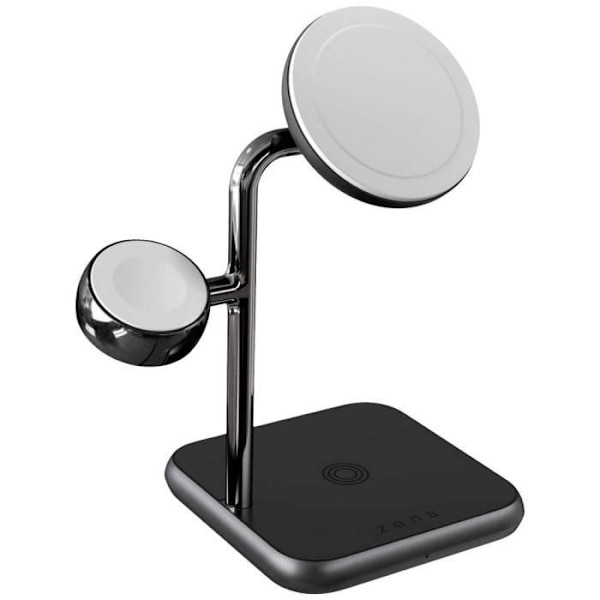ZENS Zens ZEDC22B/00 induktionsladdare Qi standardutgångar svart Svart