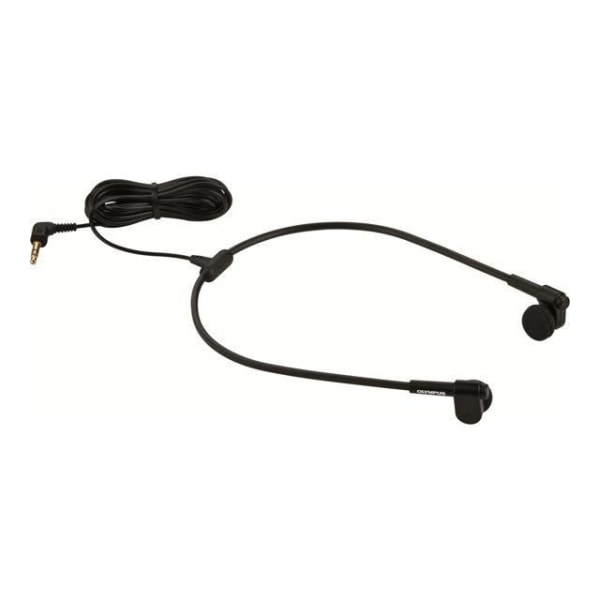 Olympus E-62 Stereo Headset - Hög kvalitet för PC - 3m kabel - Svart