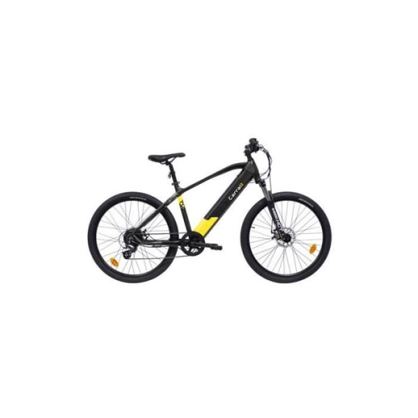 Carratt E 3400 RM 250 W Elcykel Antracitgrå och gul