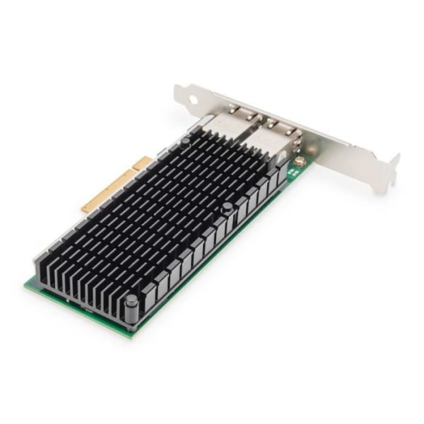 DIGITUS NÄTVERKSADAPTER 10 GBIT-S DUAL PORT ETHERNET SERVER PCIE