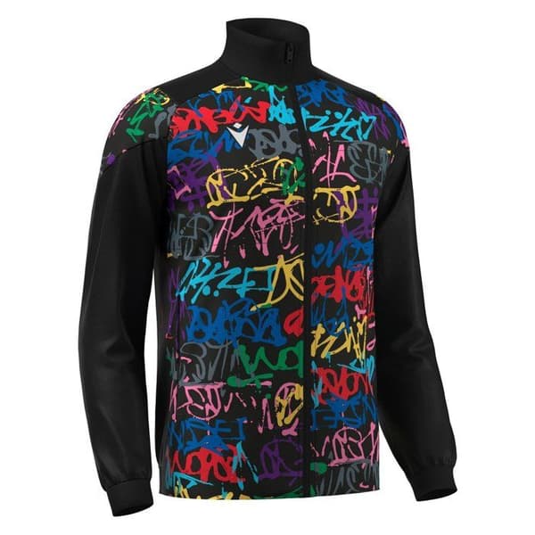 Macron Prometheus full zip träningsjacka svart XXXXL