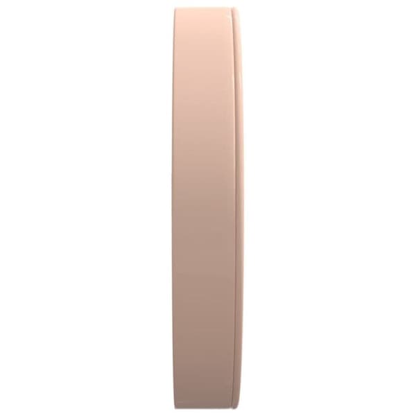 Väggklocka - Ø30 cm - Guld och vit - Polystyren och glas - Vintage-stil guld och vit