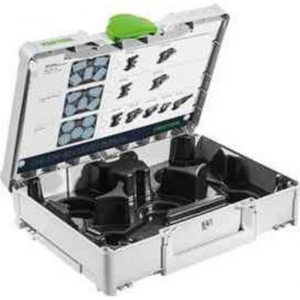 Förvaring av abrasivmaterial - FESTOOL - SYS-STF-80x133/D125/Delta - 5 fack - Ergonomisk - Plastik