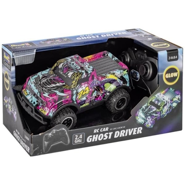 Fordon RC - Revell - 24684 Ghost Driver - 1:22 - Ljus effekt - Inredning Vit