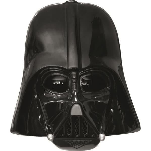 Darth Vader PVC Mask - RUBIER - Star Wars - För barn - Svart