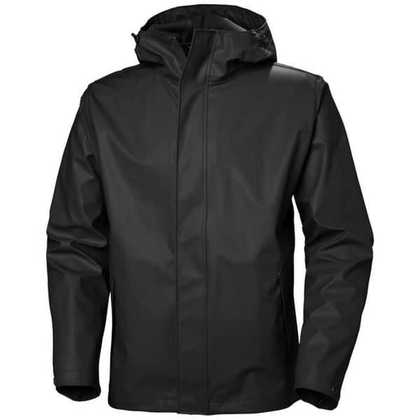 Jacka - HELLY HANSEN - Moss - Svart - Vindskydd - Hel dragkedja Svart XL