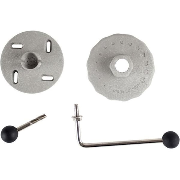 Stöd väggmålning - Monitor Audio - Radius väggfäste - Metall - Fast - Svart