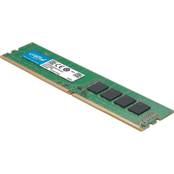 CRUCIAL - DDR4 PC-minne - 8GB (1x8GB) - 2400MHz - CAS 17 (CT8G4DFS824A)