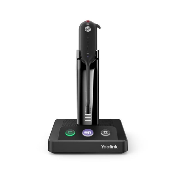 Yealink WH63 Teams - DECT trådlösa konvertibla headset - USB-A - Microsoft Teams certifierade