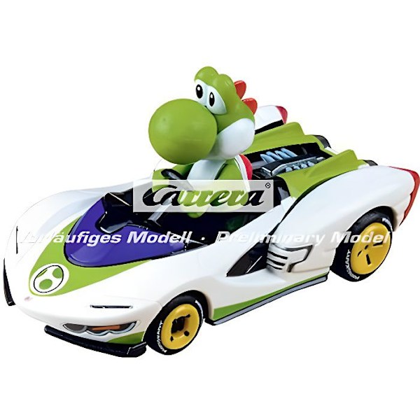 Carrera GO racingbana!!! 64183 Nintendo Mario Kart - P-Wing - Yoshi Flerfärgad