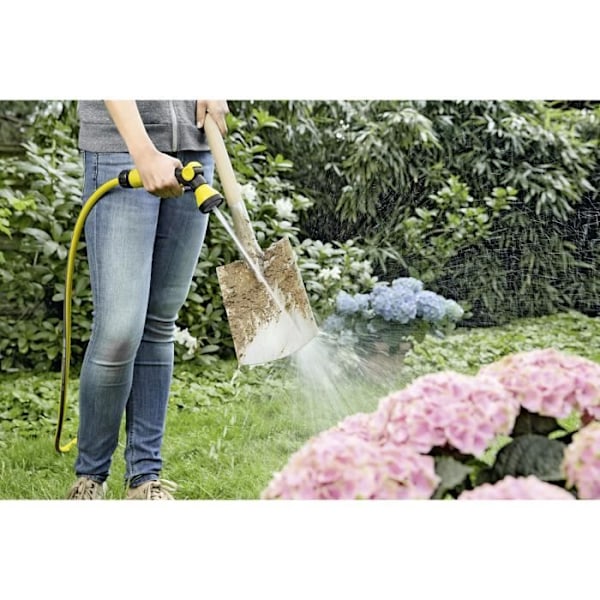 Multifunktions plastvattenpistol - KARCHER - 3 jetformer Grå
