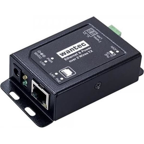 Wantec 2wIP E Adapter PoE-Schraubklemme-Client/Empfänger 1 () - 5722