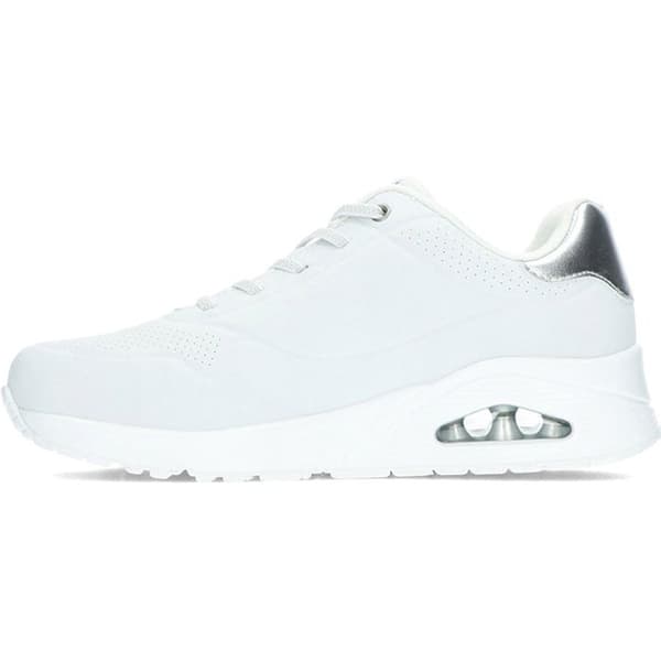 SKECHERS sneakers dam 155196 glittrande vit_silver 37
