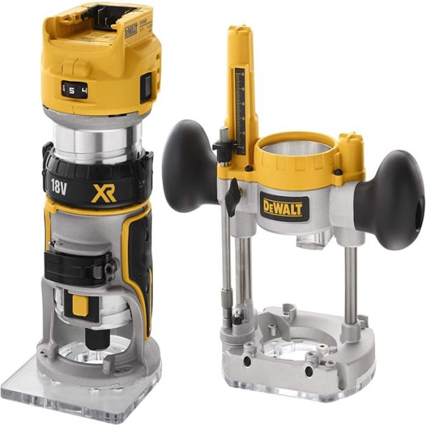 18V XR DCW604NT routertrimmer (utan batteri eller laddare) i T-STAK box - DEWALT - DCW604NT-XJ