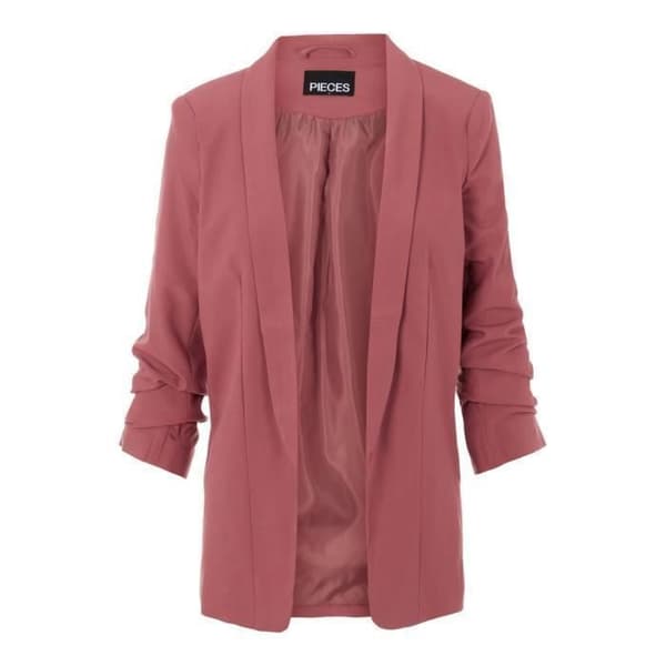 Pieces Boss dam 3/4 blazer - äppelsmör äppelmos S