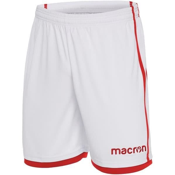 Macron algol shorts vit röd M