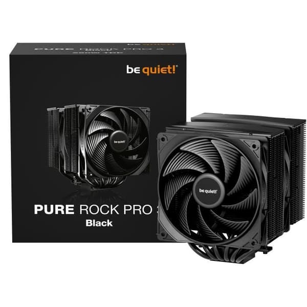 VAR TYST! - Pure Rock Pro 3 - Ventirad CPU - BK042 - Svart