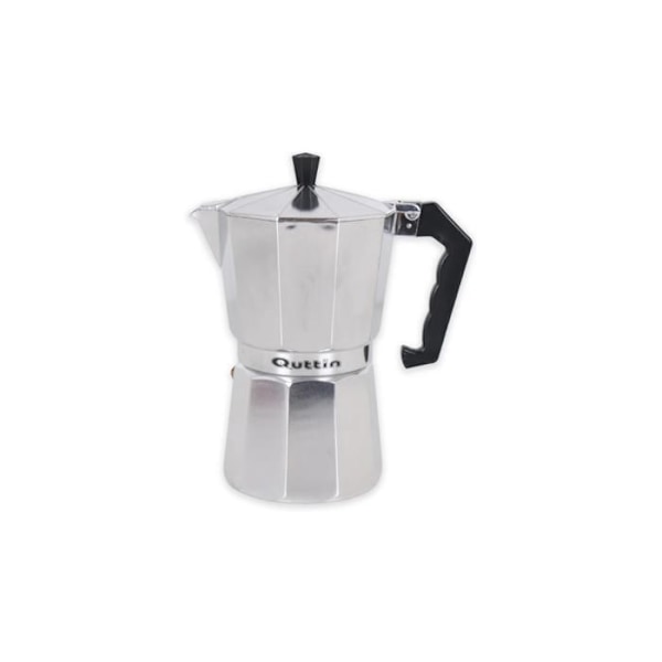 Italiensk kaffebryggare i aluminium från Quttin
