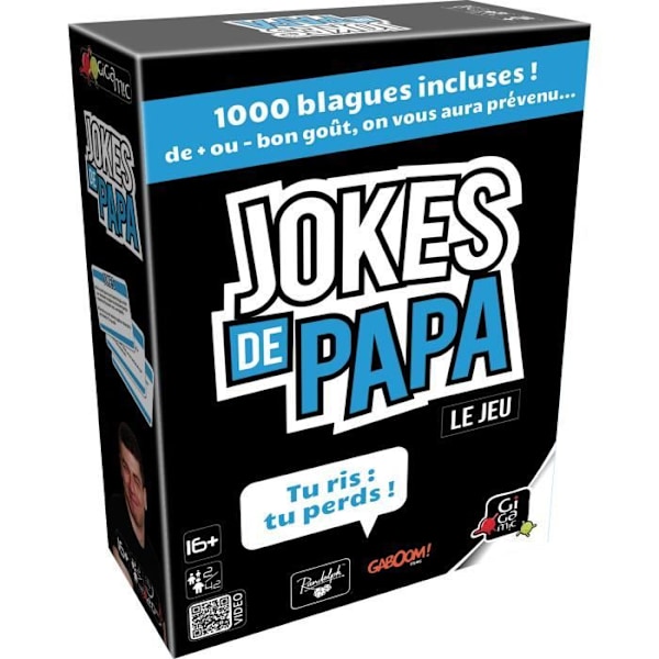 Pappa Jokes - GIGAMIC - Kortspel Flerfärgad