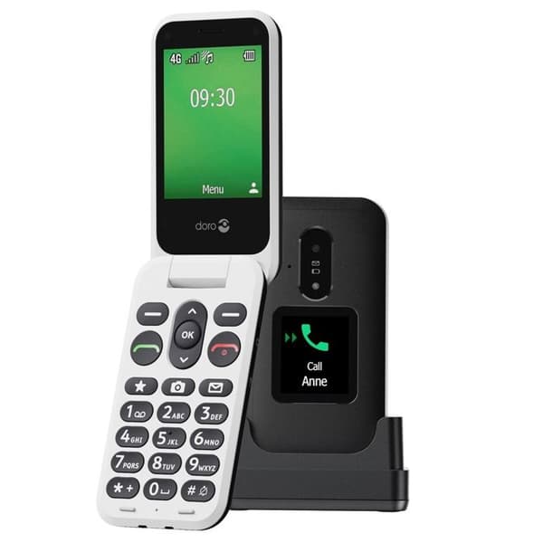 Doro Leva E30 2,8” 4G Nano SIM Svart mobiltelefon