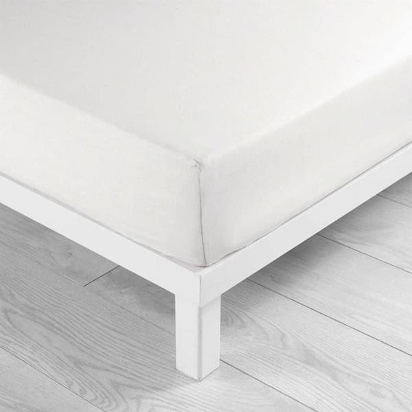 Drap Housse "Lina" 90x190cm Vit Vit