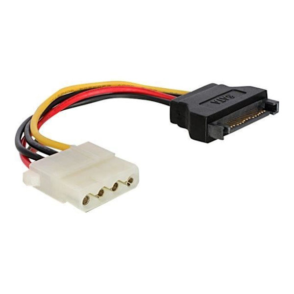 Cablexpert CC-SATA-PS-M SATA (M) strömadapter för intern strömförsörjning 4-stift (F) 15 cm