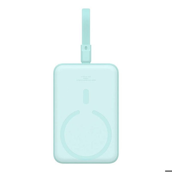 Baseus - Magnetisk Mini Powerbank (P10022109333-00) - MagSafe, USB-C, 10000mAh, 20W - Mynta