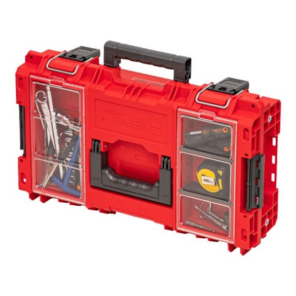 Qbrick System PRIME Toolbox 150 Profi RED ULTRA HD Anpassningsbar stapelbar 535 x 327 x 141 mm 13,5 l IP66