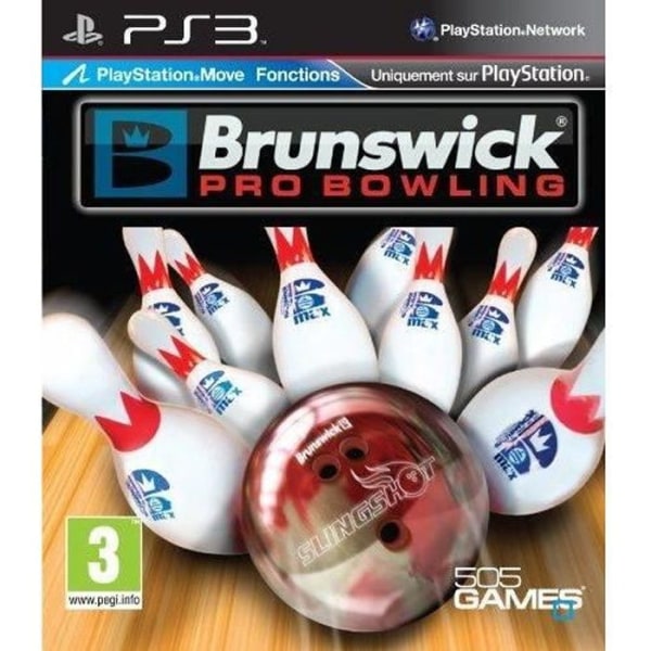 BRUNSWICK PRO BOWLING MOVE / PS3-konsolspel