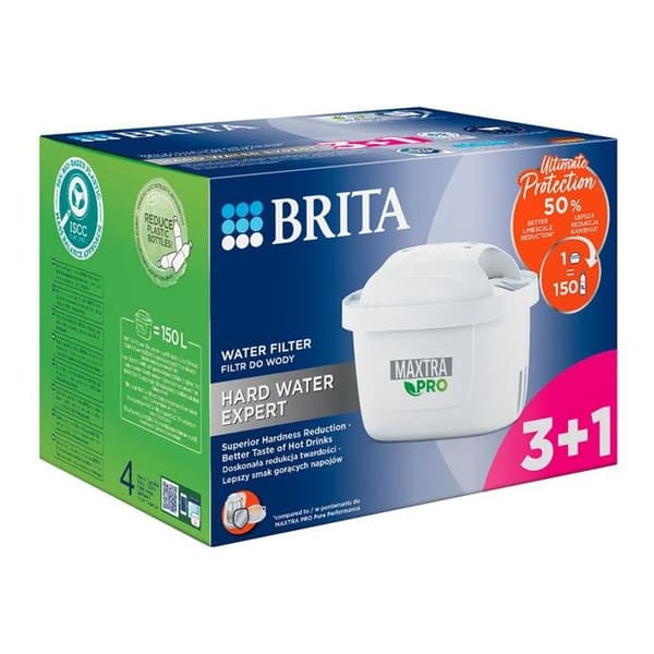 Filtre Brita Maxtra Pro Expert för hårt vatten 4 enheter Transparent