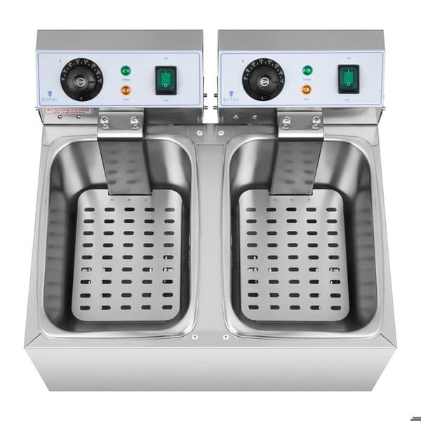 Elektrisk fritös RCEF 08DB Silver