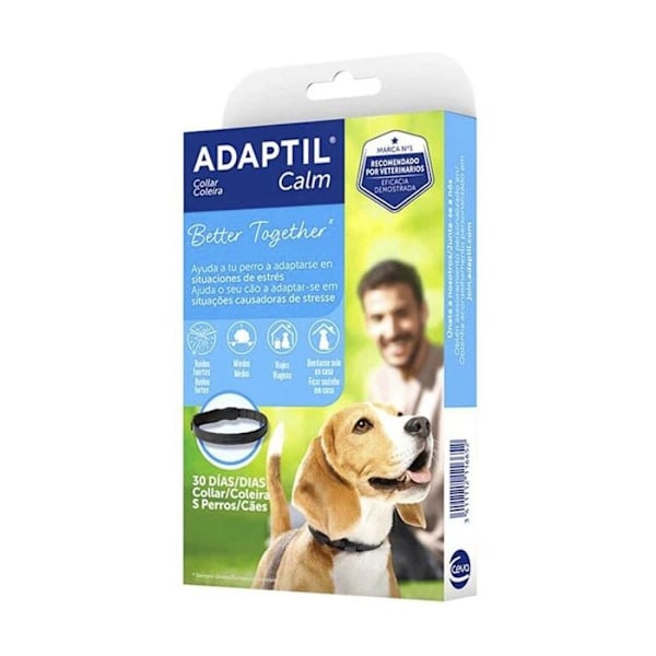Collier Antistress - ADAPTIL - Calm - För Små Hundar - Effektivitet 30 Dagar - Naturalt