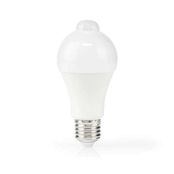 NEDIS LED-lampa 8,5W 3000K Rörelsesensor PIR Vit