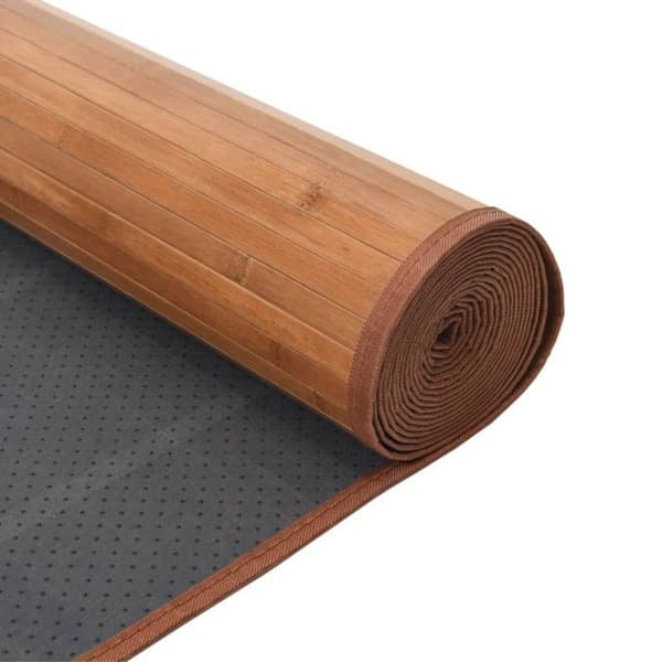 Rektangulär naturlig matta 60x300 cm bambu