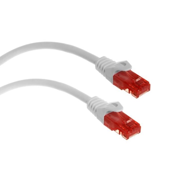 Patchkabel RJ45 Cat6 UTP Ethernet 0,5m vit Maclean MCTV-300 W