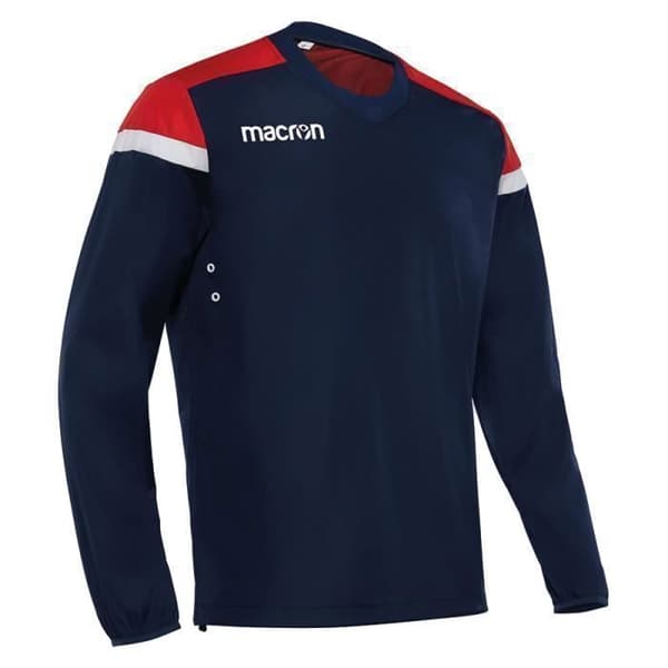 Macron Zurich vindjacketröja Marinblå/röd/vit M