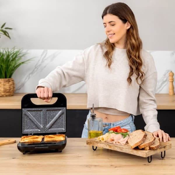 Cecotec Smörgåsgrill Rock'nToast Classic + Rostfritt stål
