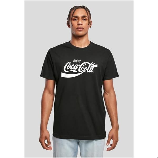 Coca Cola Merch Code T-shirt svart XL