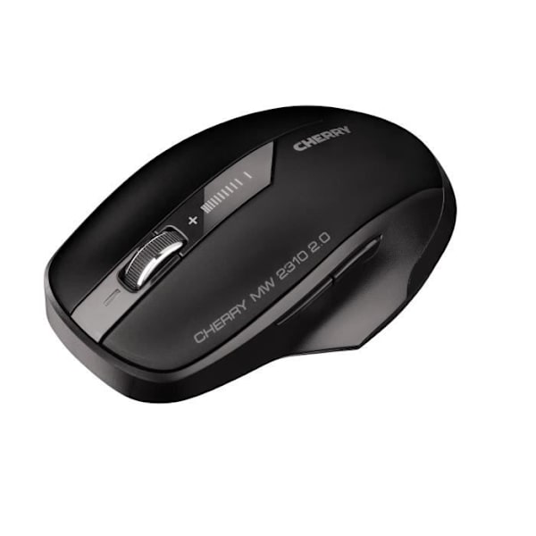 Mus CHERRY MW 2310 2.0 - 6 knappar - Trådlös 2.4 GHz - Svart Svart