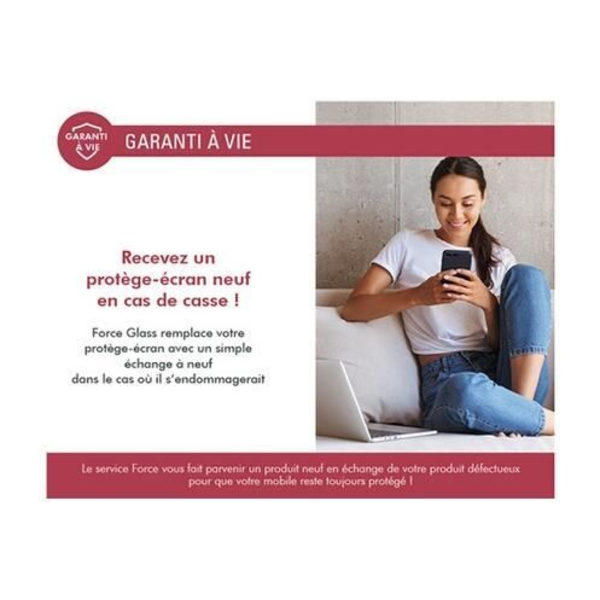 Smartphone skärmskydd Forceglass Pack FGOG 2.5D IP16 Pro + 3 GRS linsskydd