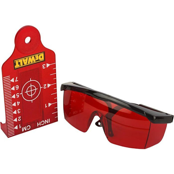 Lasernivå - DEWALT - XR DCE089D1R - 3x360° - Självnivellerande - 50 m räckvidd Röd