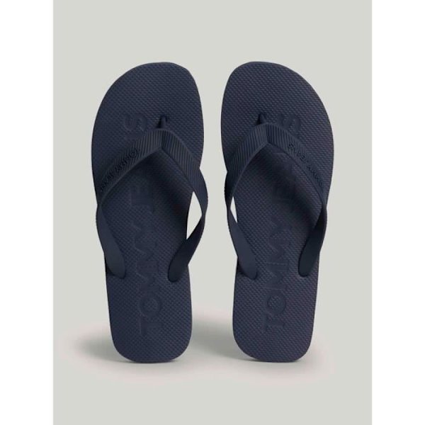 Tommy Hilfiger flip flops för män. C1g-azul 42