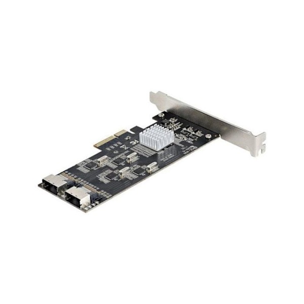 SATA PCIe 8 Ports Kontroller - StarTech - 6 Gbit/s - PCI-e x4 Gen 2 - SATA III Adapter
