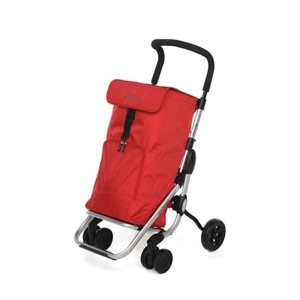 Shoppingvagn - Foppapedretti - Korall - Aluminium - 39,5 l - Lätt och praktisk Korall