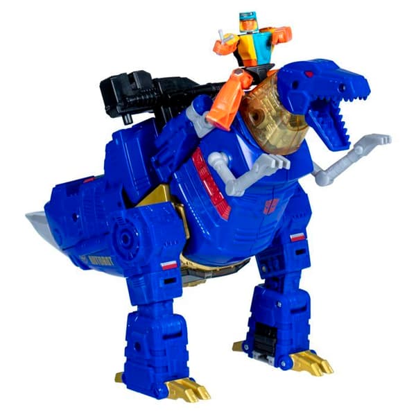 Actionfigur - Transformers - G0487 - Grimlock - 2-i-1 konvertering - Ledad Blå